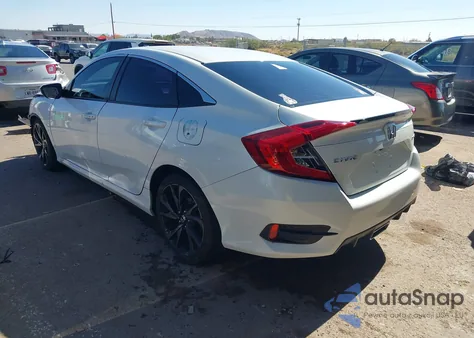 2020 Honda Civic Sport z USA, uszkodzony, nr VIN 19XFC2E83LE002073